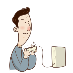 Video Game player